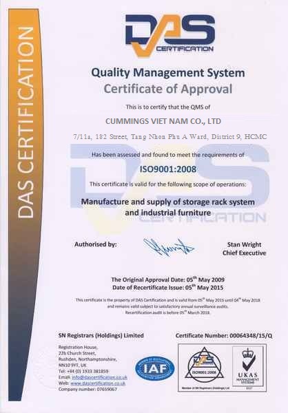 ISO 9001 HOANG GIA